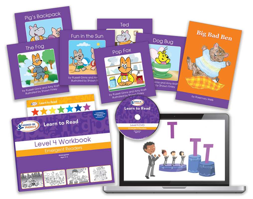 Hooked on Phonics Learn to Read - Level 4 by: Paperback; 82 pages / English