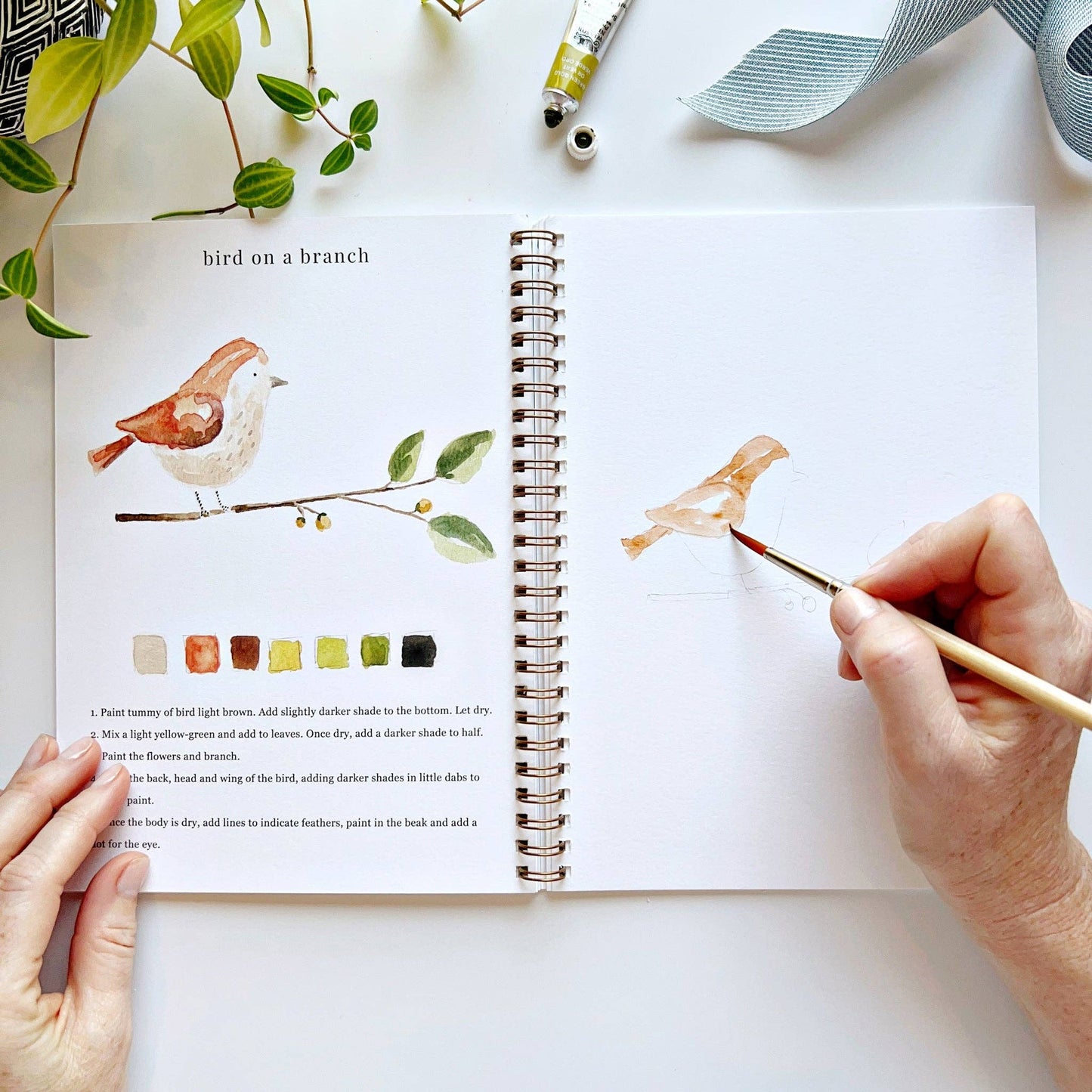 Emily Lex Studio Watercolor Workbook "Animals"