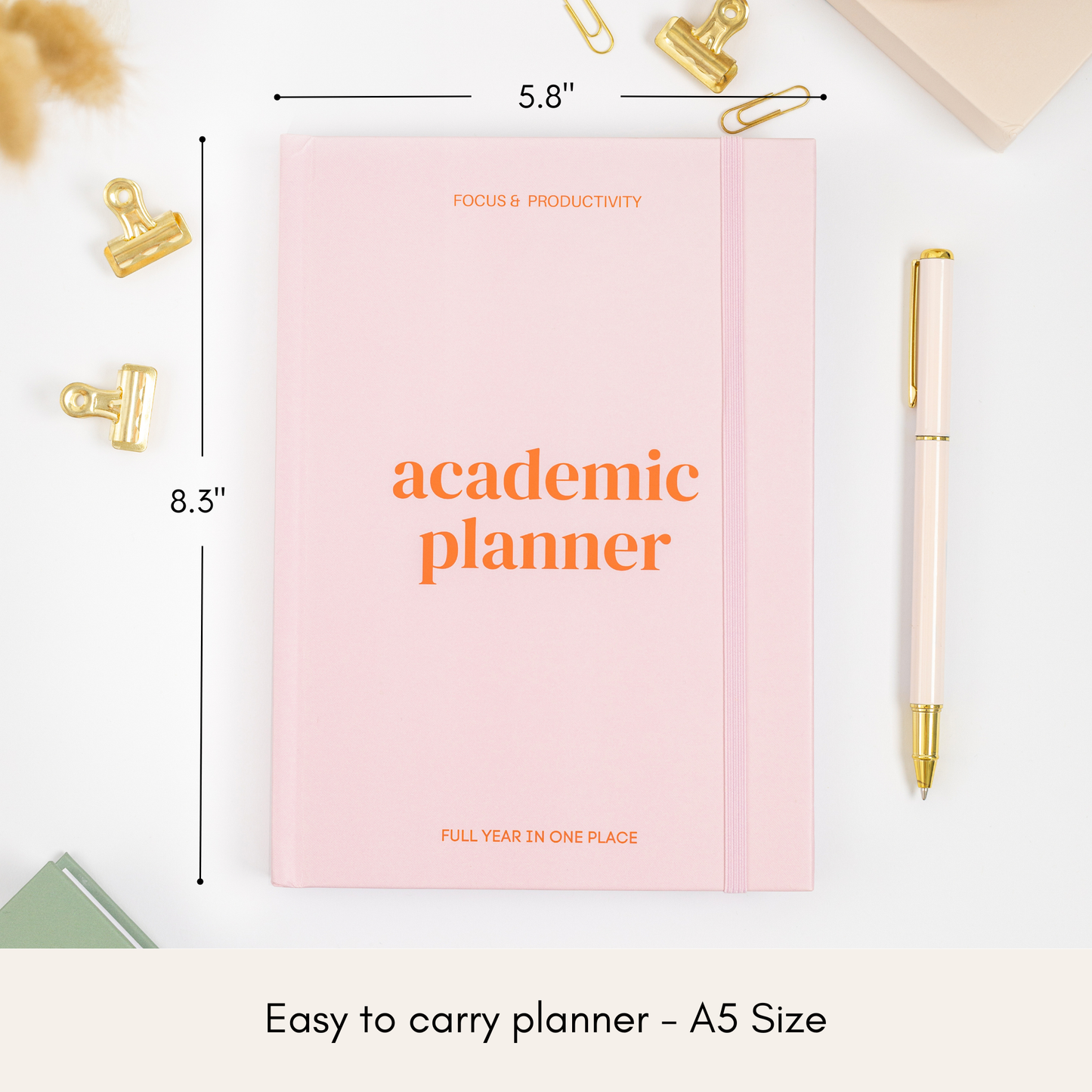 Lamare - Lamare Academic Planner 2024-2025 – Student & College School: Blue