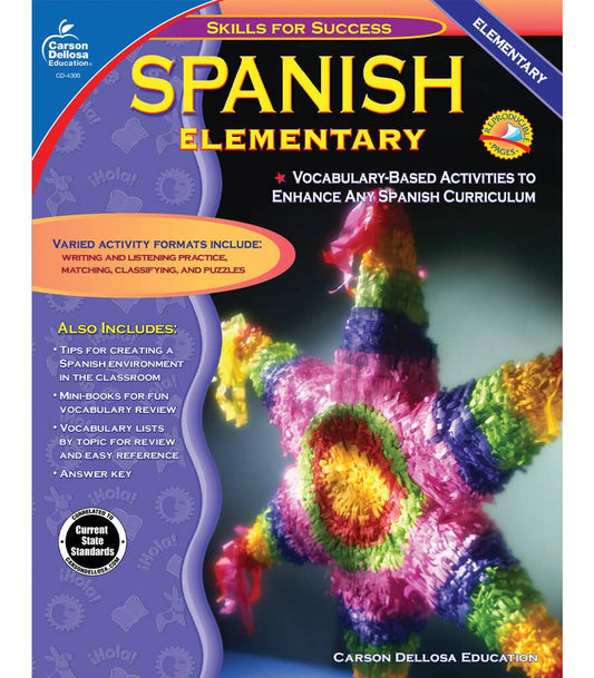Carson Dellosa Education - Spanish, Grades K - 5