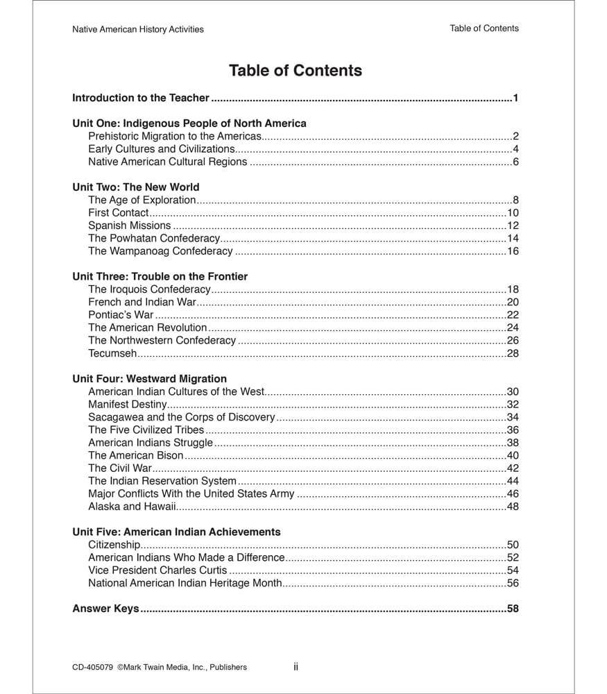 Carson Dellosa Education - Native American History Activities Workbook, Grades 5 - 8