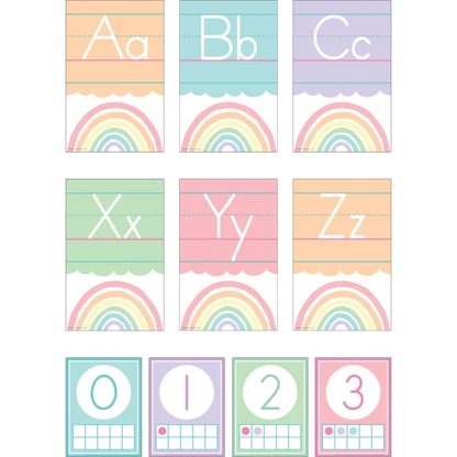 Pastel Pop Alphabet Bulletin Board