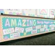 Pastel Pop Amazing Things Happen Here Bulletin Board