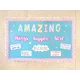 Pastel Pop Amazing Things Happen Here Bulletin Board