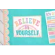 Pastel Pop Rainbows Die-Cut Border Trim