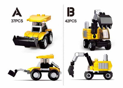 Construction Builder Building Brick Set, 4 styles