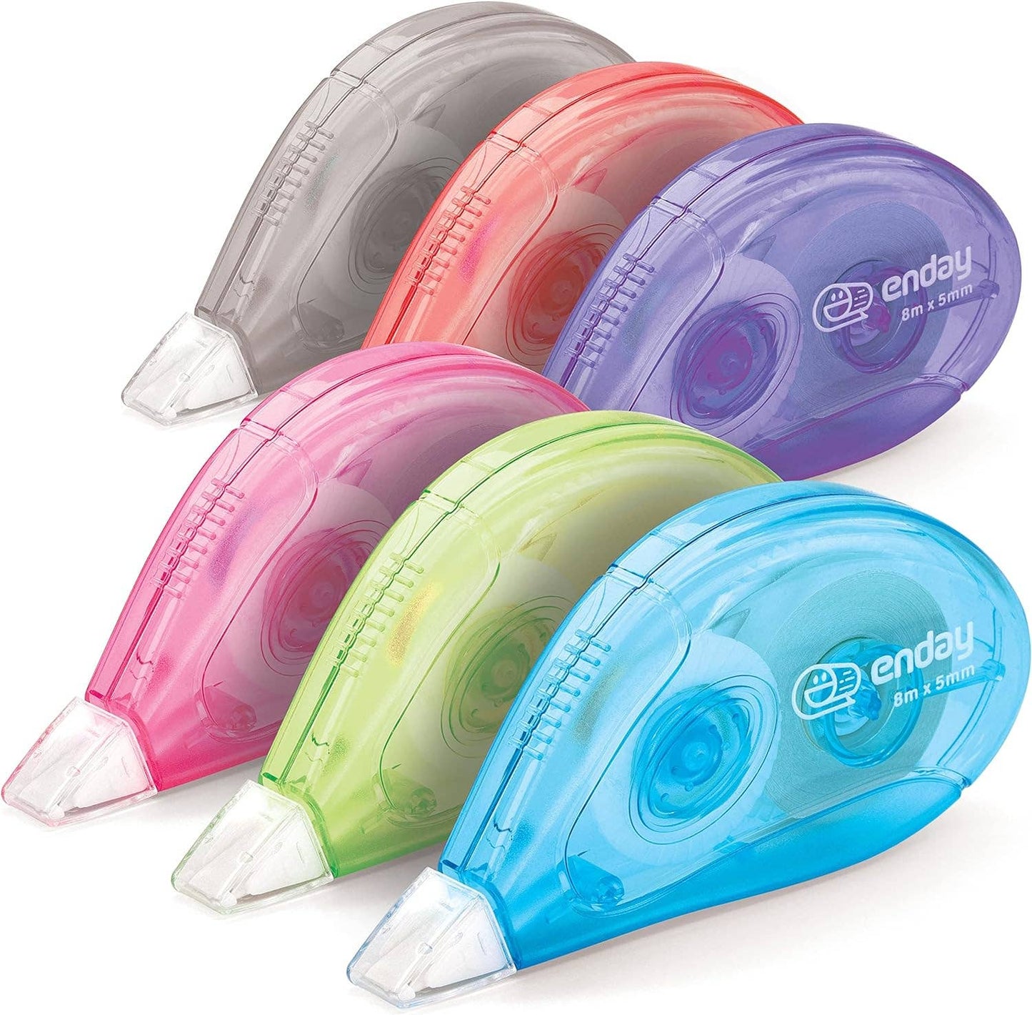 enday - Correction Tape, 5 Mmx 314'' (6 Pack)