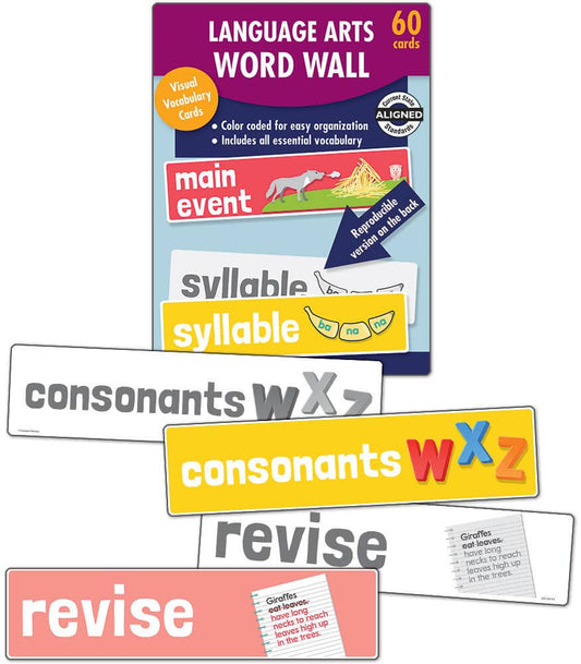 Carson Dellosa Education - Language Arts Word Wall, Grade K