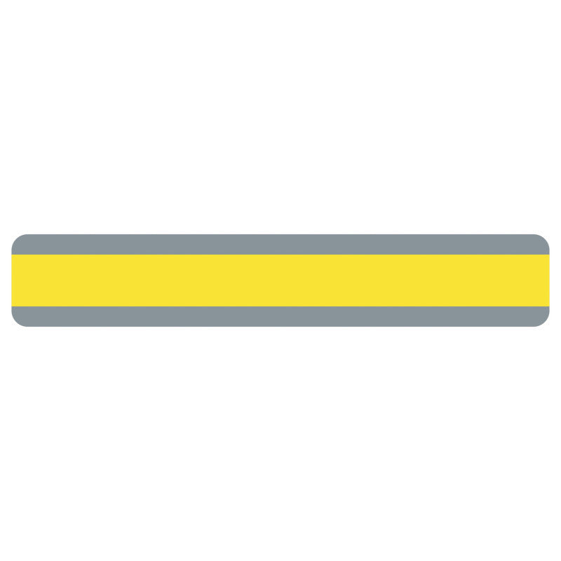 SENTENCE READING GUIDE STRIP - YELLOW