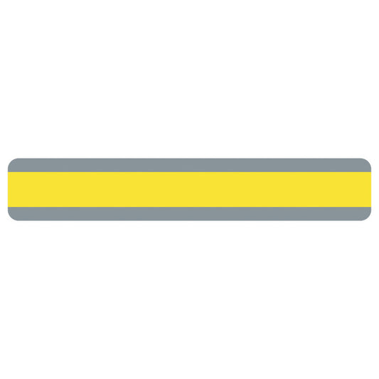 SENTENCE READING GUIDE STRIP - YELLOW