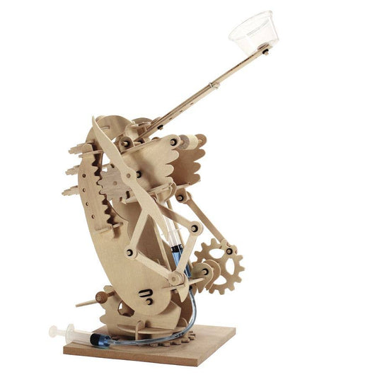 Flinger Bot Wooden Engineering Model Building Kit