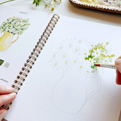 Emily Lex Studio Watercolor Workbook "Flowers"