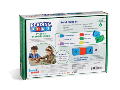 Learning Resources - Reading Rods Phonics Word-building