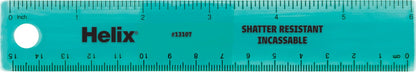 Shatter Resistant Ruler 6" / 15cm 1ct