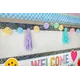 Pastel Pop Pom-Poms and Tassels Garland