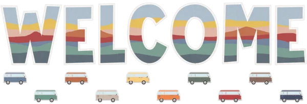Moving Mountains Road Trip Welcome Bulletin Board