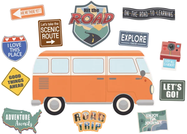 Moving Mountains Road Trip Hit the Road Bulletin Board