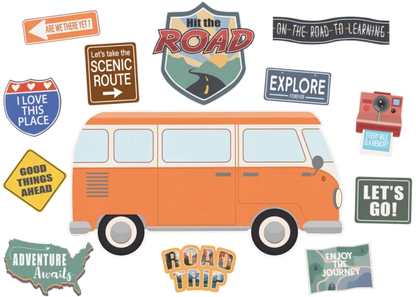 Moving Mountains Road Trip Hit the Road Bulletin Board