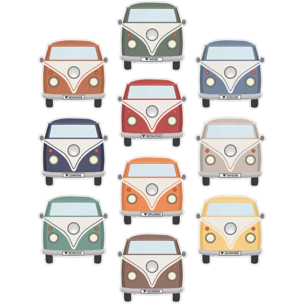 Moving Mountains Road Trip Camper Vans Accents
