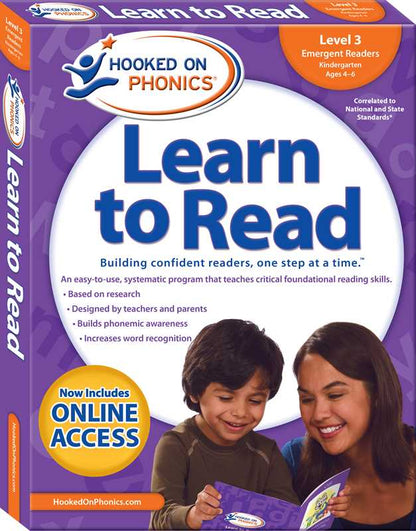 Hooked on Phonics Learn to Read - Level 3 by: Paperback; 78 pages / English