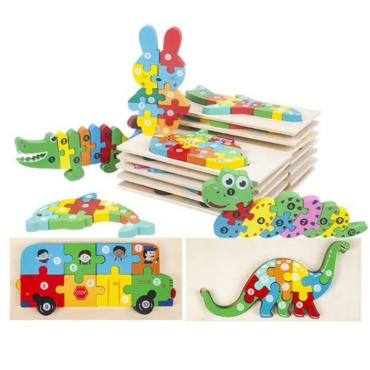 Toyarina - Educational Wooden Puzzle