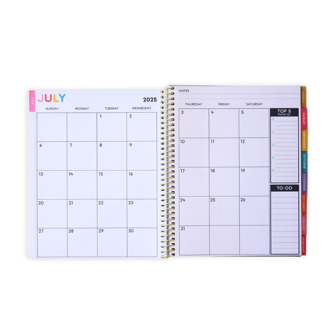 Gimme Stripes WEEKLY Everyone™ Planner by BERTEAU & Co.