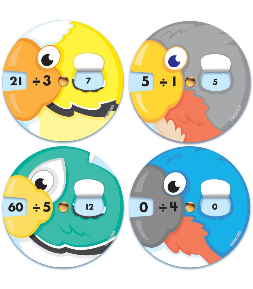 EZ-Spin: Division Facts Manipulative