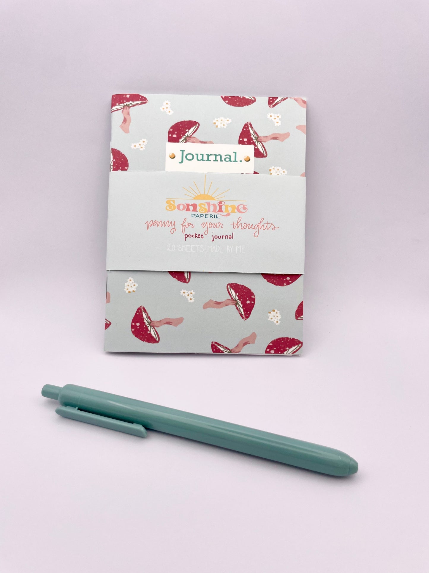Mushroom Journal and Pen