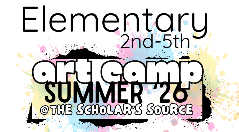 Summer Art Camp - Elementary (Incoming 2nd - 5th grade)