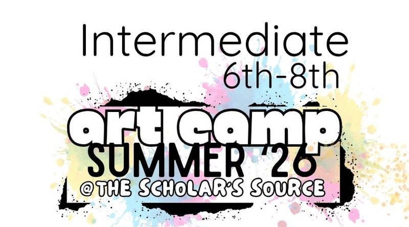 Summer Art Camp - Intermediate (Incoming 6th-8th)