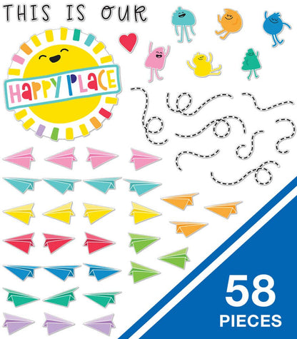 This Is Our Happy Place Bulletin Board Set