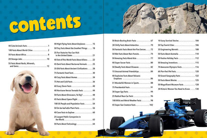 World Almanac 5,001 Incredible Facts for Kids on Nature, Science, and People by World Almanac Kids™: Board Books; 312 pages / English