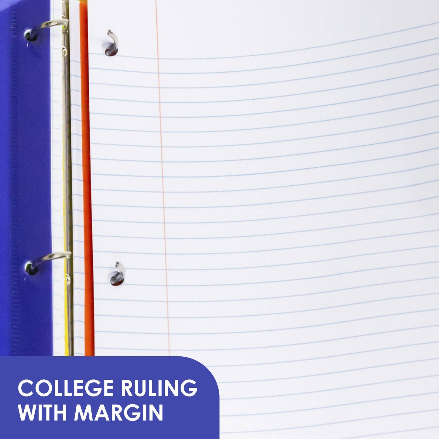 Filler Paper College Ruled 100 Ct