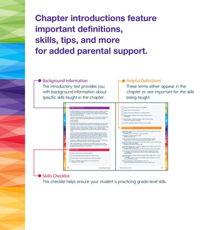 Carson Dellosa Education - Carson Dellosa Spectrum Language Arts Workbook, Grade 3