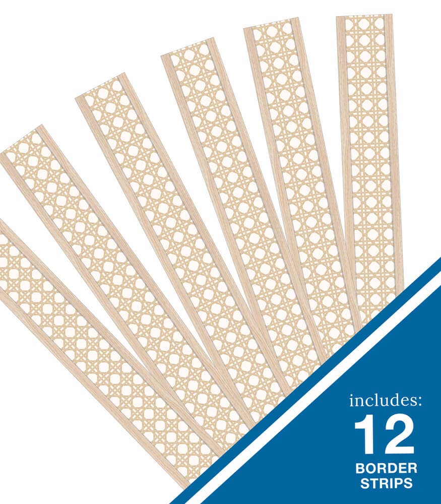 Carson Dellosa Education - True to You Woven Cane Straight Bulletin Board Borders
