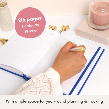Lamare - Lamare Academic Planner 2024-2025 – Student & College School: Blue