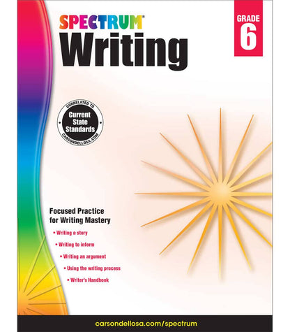 Carson Dellosa Education - Spectrum Writing, Grade 6