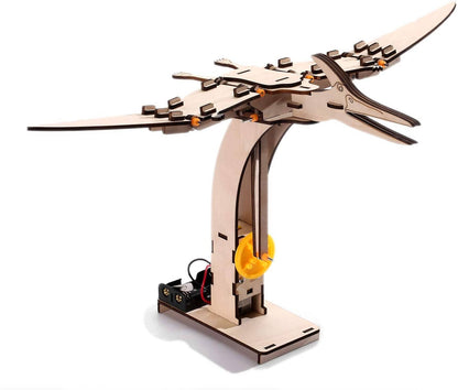 Pterosaur DIY Electric Puzzle Assembly STEM Kit - 82 pcs
