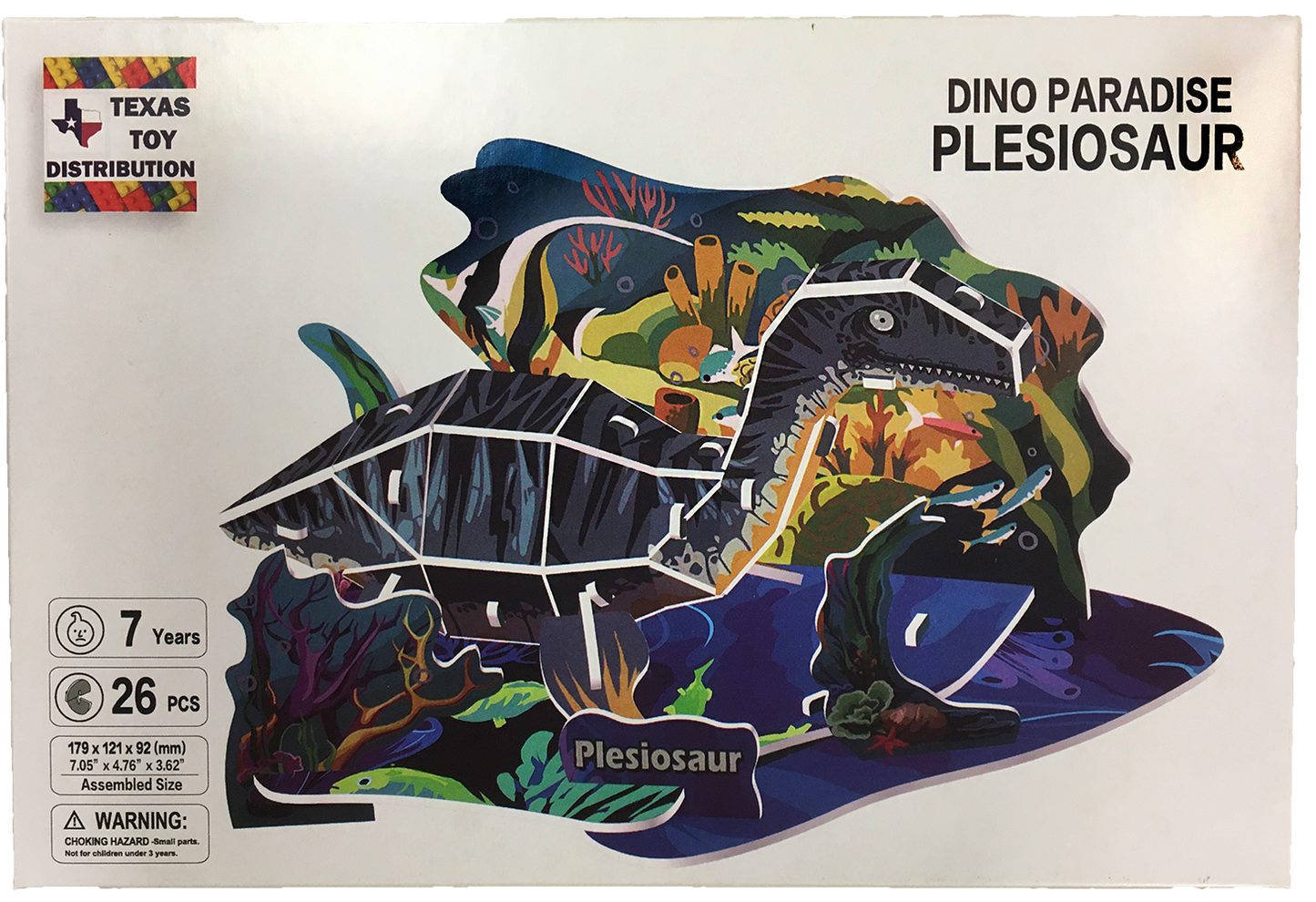 Dinosaur 3D Puzzles EPS Foam Puzzle Sets, Six Types - Random