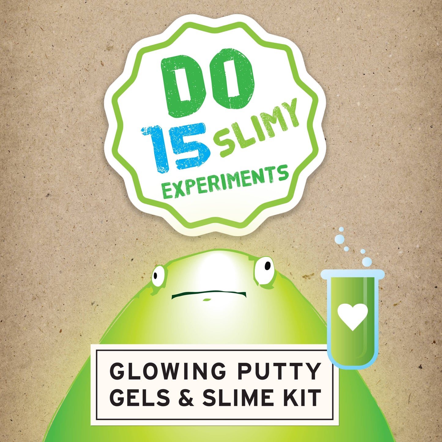 Glowing Putty Gels and Slime Kit | STEM Kit Chemistry Kit