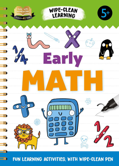 Help With Homework: Early Math (Wipe-Clean Learning)