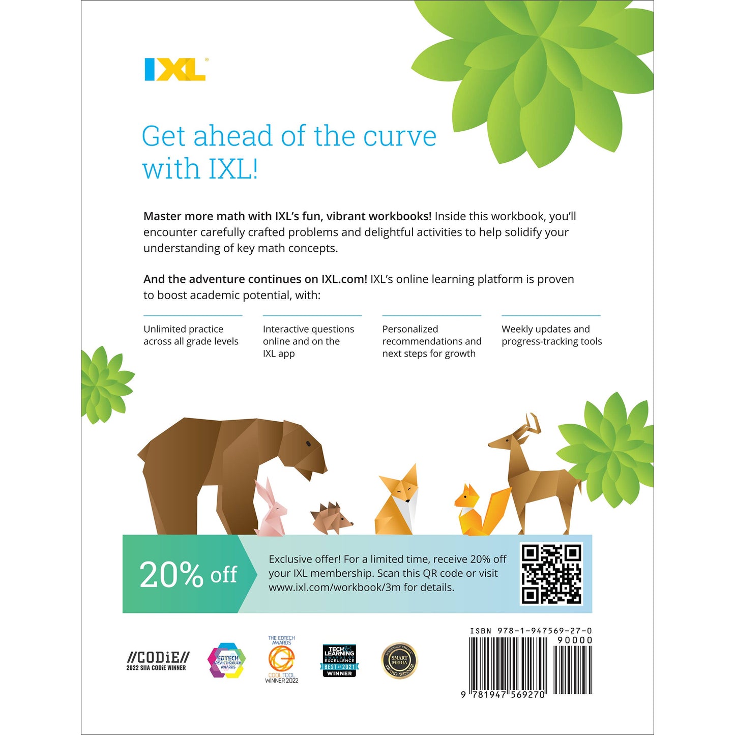 Carson Dellosa Education - IXL Math Workbook: Grade 3 Multiplication