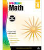 Carson Dellosa Education - Spectrum Math Workbook, Grade 4