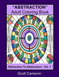"ABSTRACTION" Adult Coloring Book: Abstraction to Distraction - Paperback