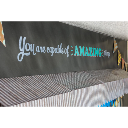 Better Than Paper Bulletin Board Roll  - Chalkboard