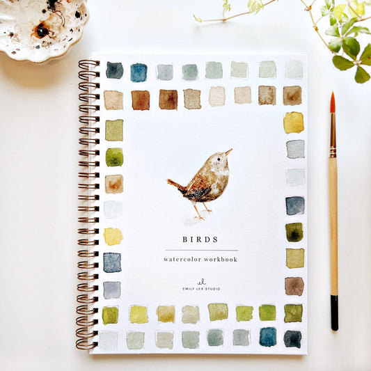 Emily Lex Studio Watercolor Workbook "Birds"