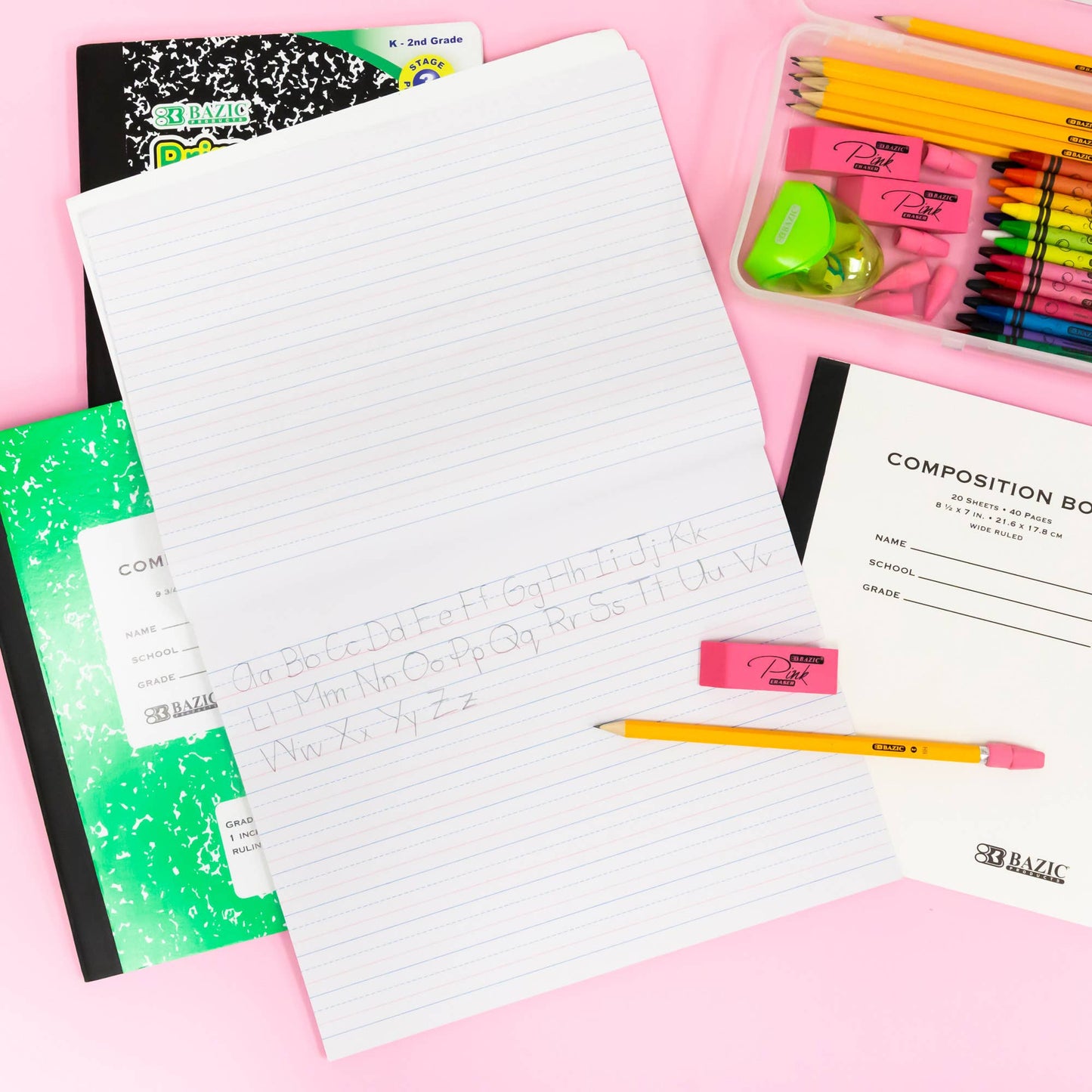 Manuscript Writing Pad 10.5"X 8"(50 pg)