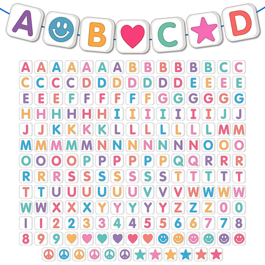 Crafty and Cool Letter Beads Bulletin Board Letters