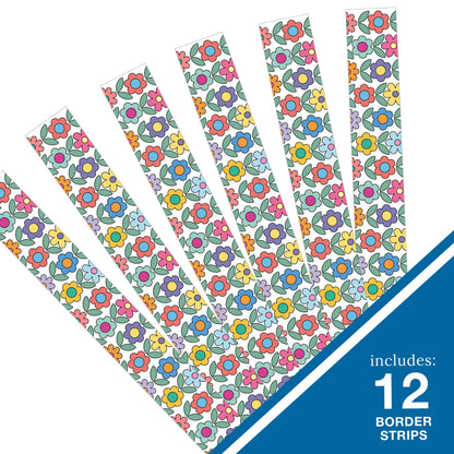 Happily Ever Elementary Retro Remix Flowers Straight