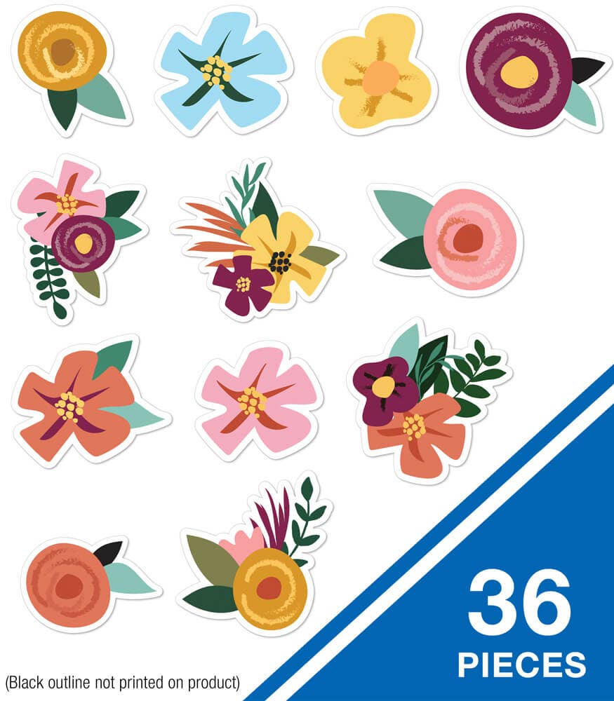 Carson Dellosa Education - Grow Together Flowers Cutouts